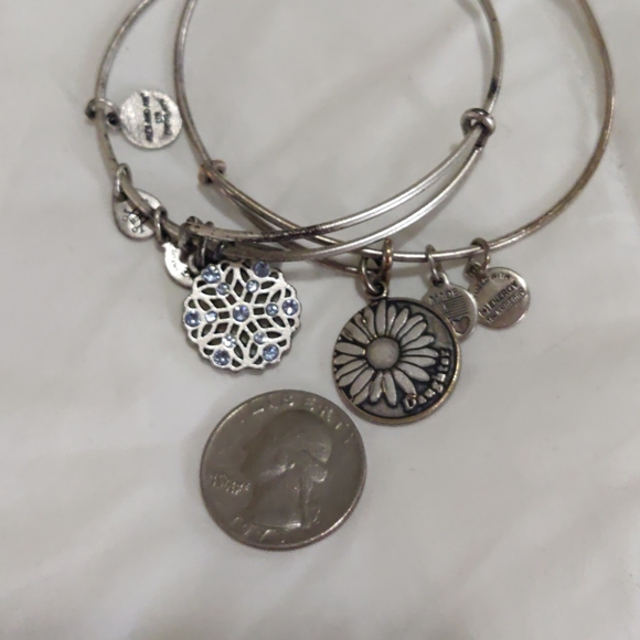 Alex and Ani bracelets - Daughter and snowflake - Picture 6 of 7